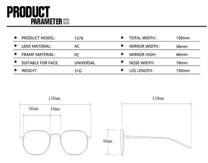 Oversized Sunglasses – Designer Punk UV400 Eyewear – Elegant Men's Accessory | Accessorio Uomo Elegante