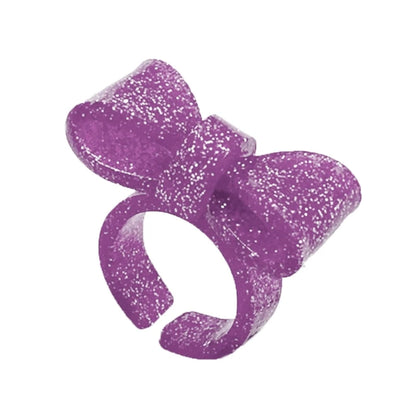 Colorful Bowknot Resin Ring – Elegant Men's Accessory | Accessorio Uomo Elegante