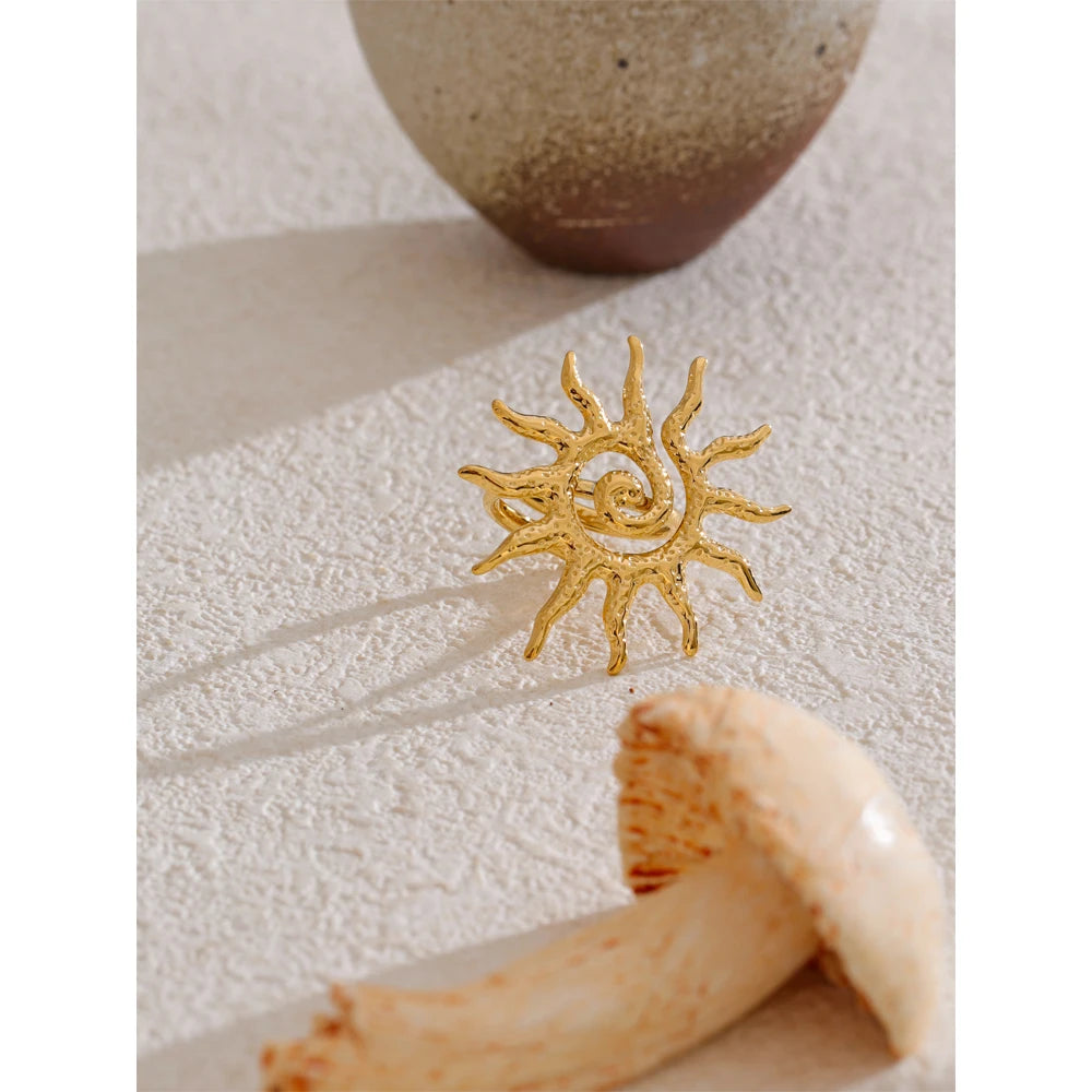 DRAVEN — 18k gold sun adjustable