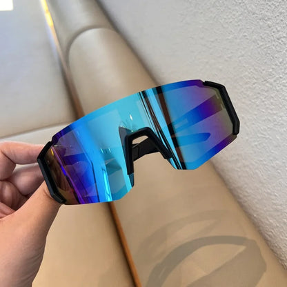 Cycling Sport Sunglasses – Clear Windproof Design – Elegant Men's Accessory | Accessorio Uomo Elegante