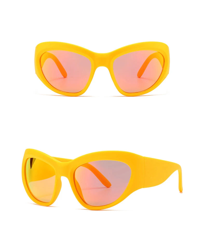 DRAVEN — Steampunk Party Sunglasses – Y2K  Style