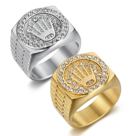 DRAVEN — Crown Statement Ring – Bold Royal Design — Rings collection | DRAVEN