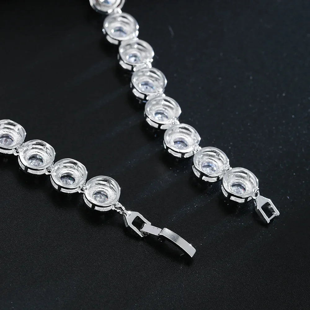 DRAVEN — Classic Necklace & Earring Set – Elegant Fashion Accessories for Women