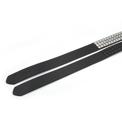 Pyramid Studded Belt Unisex Punk Rock Style – Elegant Men's Accessory | Accessorio Uomo Elegante