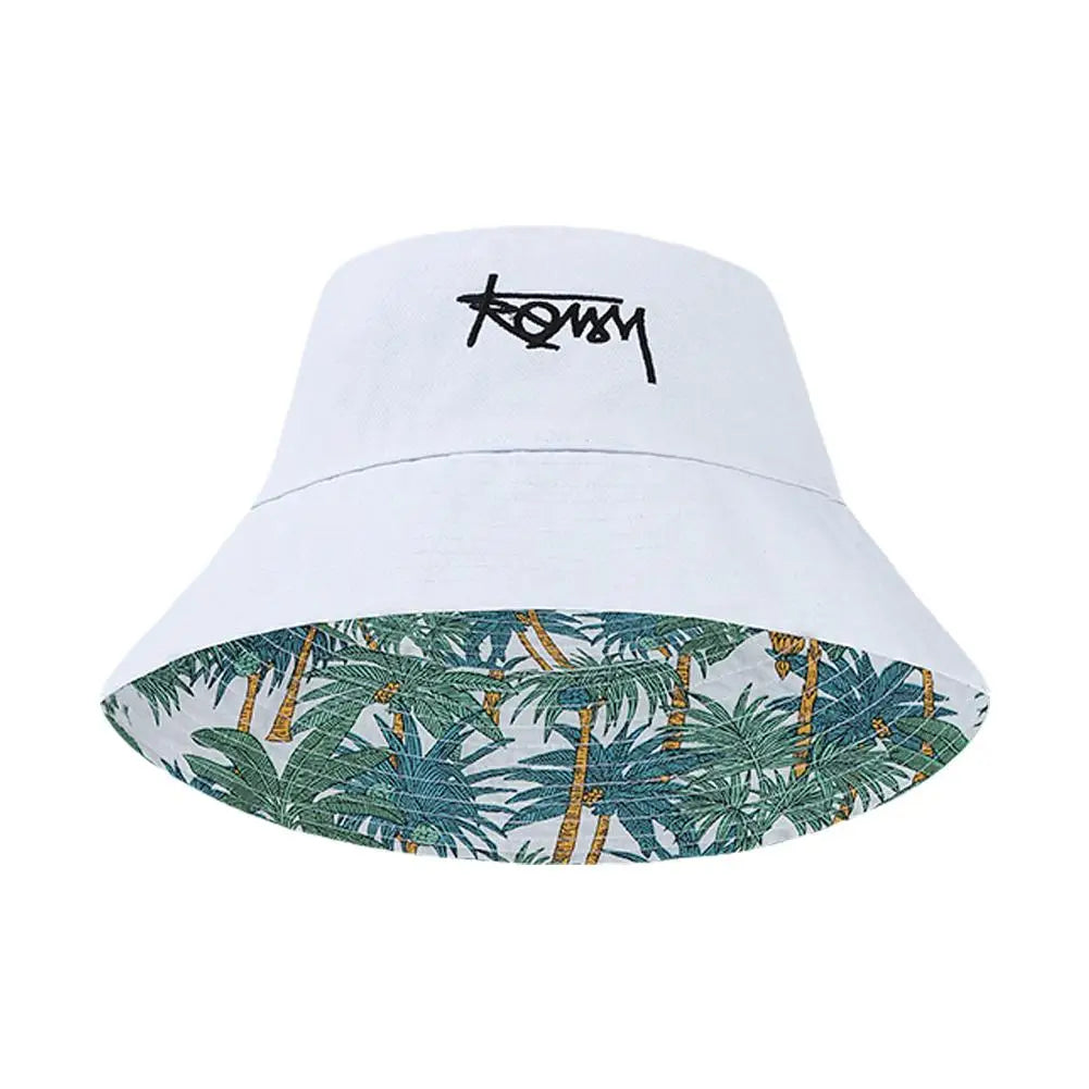 DRAVEN — Letter Embroidered Bucket Hat – Unisex Casual Street Style