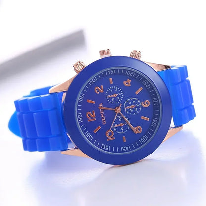 Modern Muse – 2025 Women’s Luxury Silicone Strap Watch – Elegant Men's Accessory | Accessorio Uomo Elegante