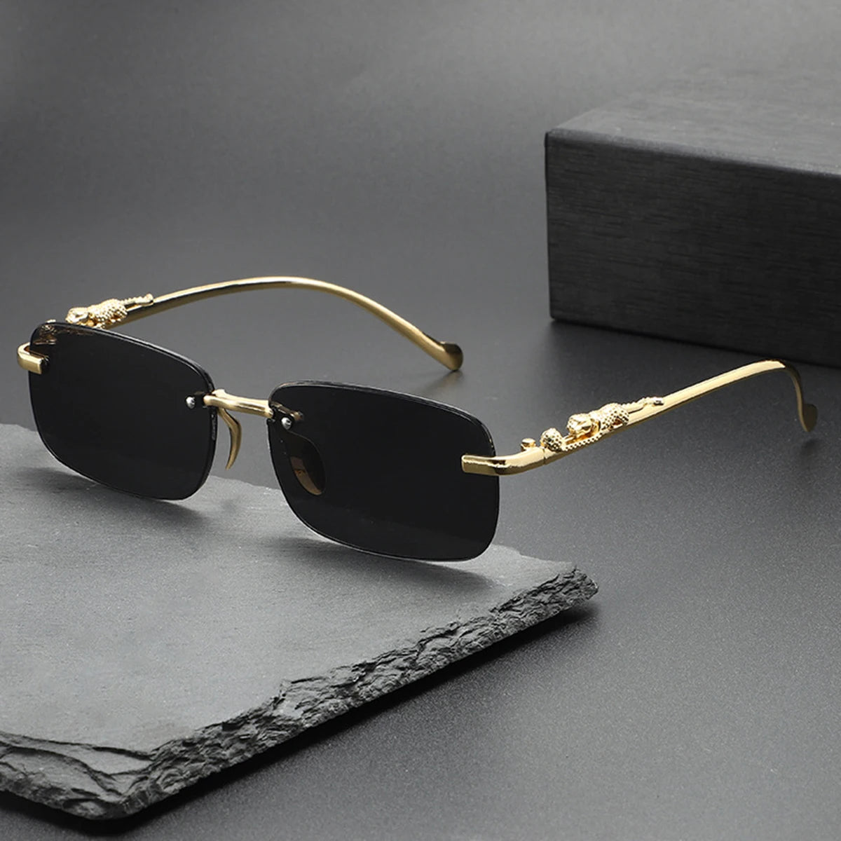 DRAVEN — Frameless Sunglasses – Classic High-Grade Design