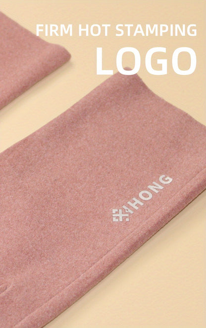 Self-Heating Fleece Gloves – Women’s Winter Street Style – Elegant Men's Accessory | Accessorio Uomo Elegante