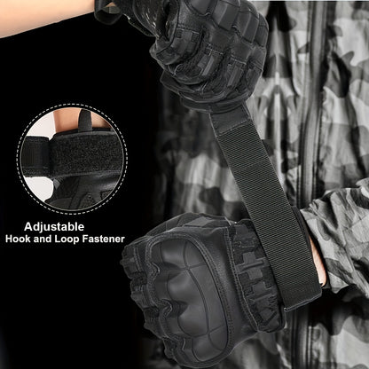 Non-Slip Outdoor Gloves – Windproof Adjustable Design
