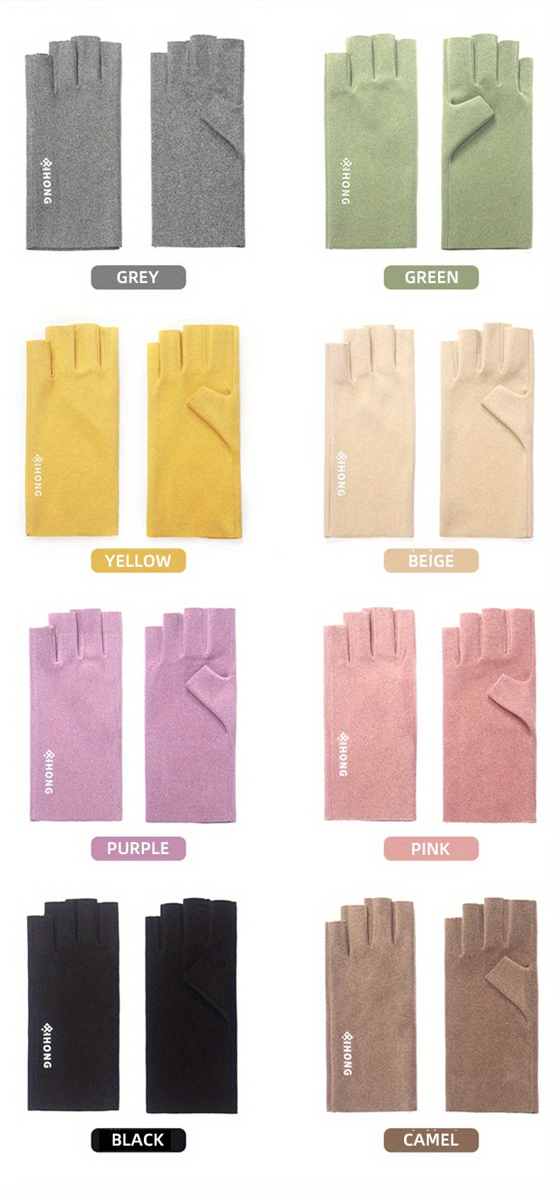 DRAVEN — Self-Heating Fleece Gloves – Women’s Winter Street Style