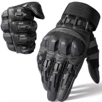 Non-Slip Outdoor Gloves – Windproof Adjustable Design