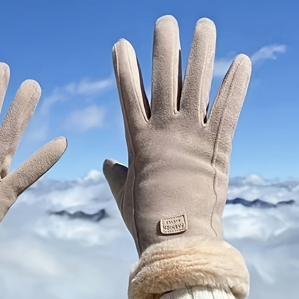 DRAVEN — Thick Winter Touchscreen Gloves – Unisex Outdoor Style