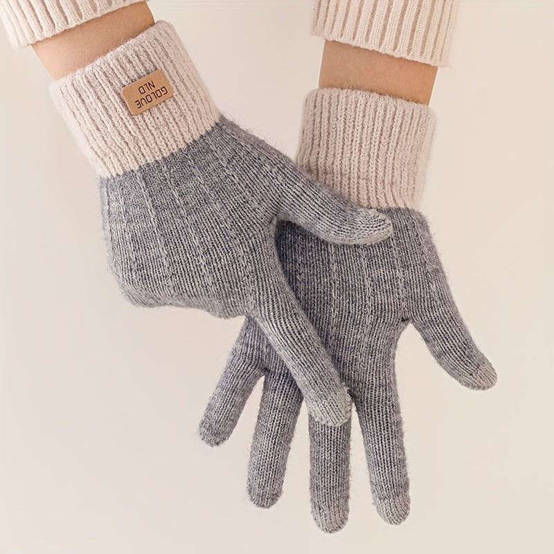 DRAVEN — Touchscreen Knitted Gloves – Unisex Winter Warm Style