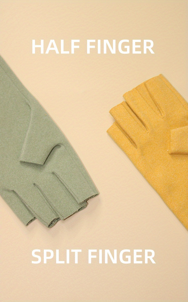 Self-Heating Fleece Gloves – Women’s Winter Street Style – Elegant Men's Accessory | Accessorio Uomo Elegante